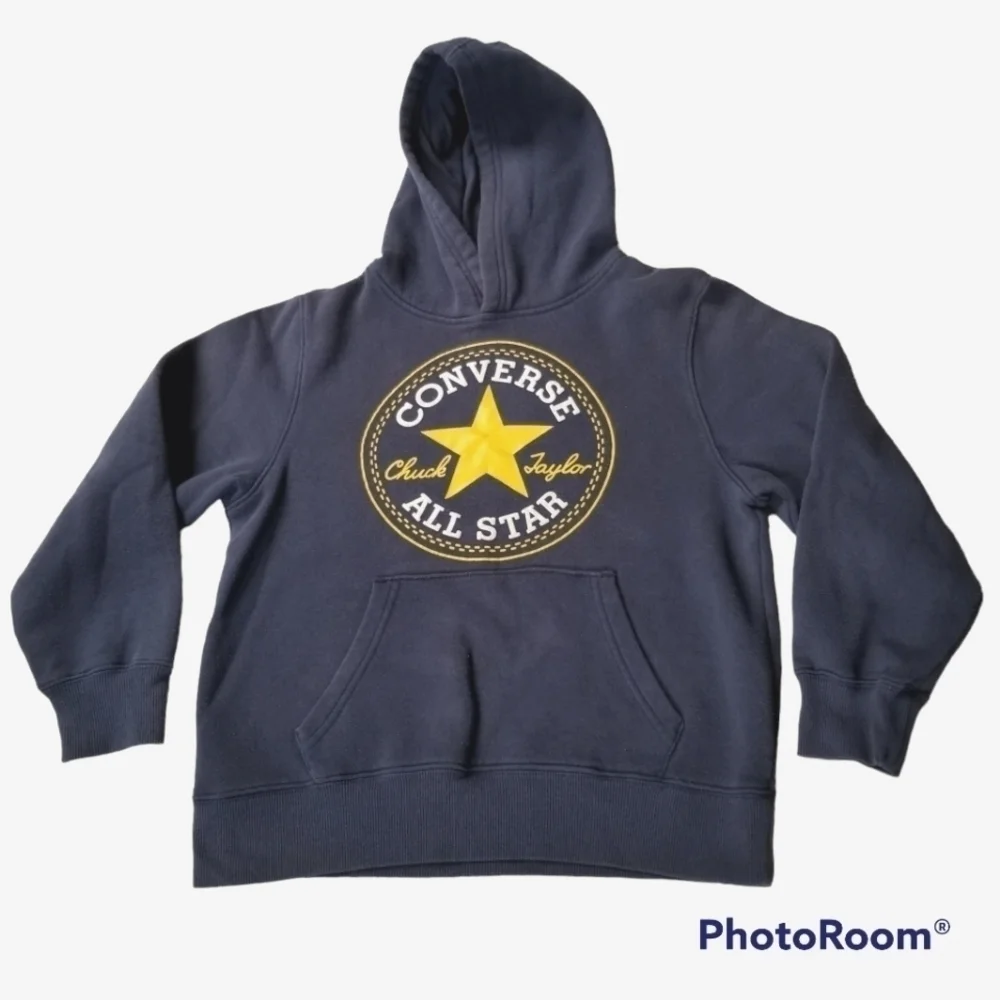 Converse All Star Chuck Taylor sz M Blue Hoodie